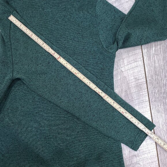 Mountain Khakis Mens Norris Fleece Sweater Size Small Green Button Pullover - Picture 10 of 10
